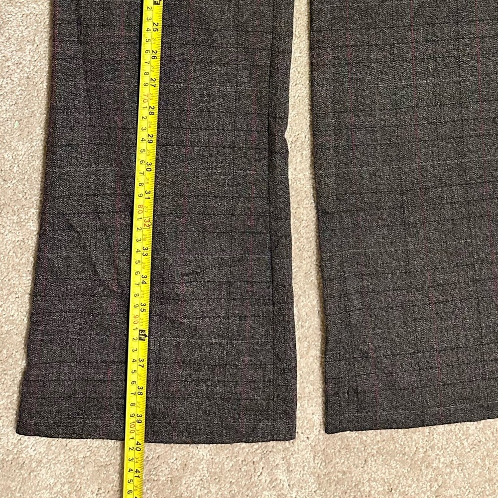 Ann Taylor LOFT gray plaid pants - Picture 6 of 15
